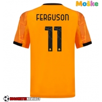 Moške Nogometnih dresov AS Roma Evan Ferguson #11 Gostujoči 2025-26 Kratki rokavi